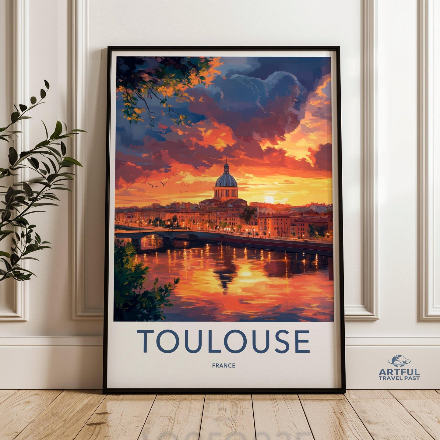 Toulouse Poster - France Wall Art