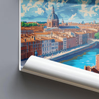 Toulouse Poster - France Wall Art