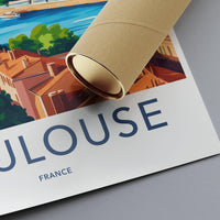 Toulouse Poster - France Wall Art