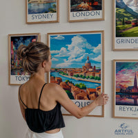 Toulouse Poster - France Wall Art