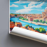 Toulouse Poster - France Wall Art