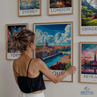 Toulouse Poster | France Wall Art | Europe Decor
