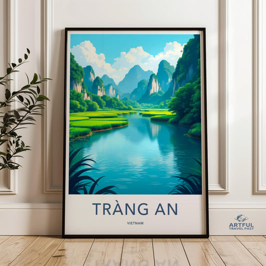 Tràng An Poster - Vietnam Wall Art
