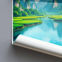 Tràng An Poster - Vietnam Wall Art