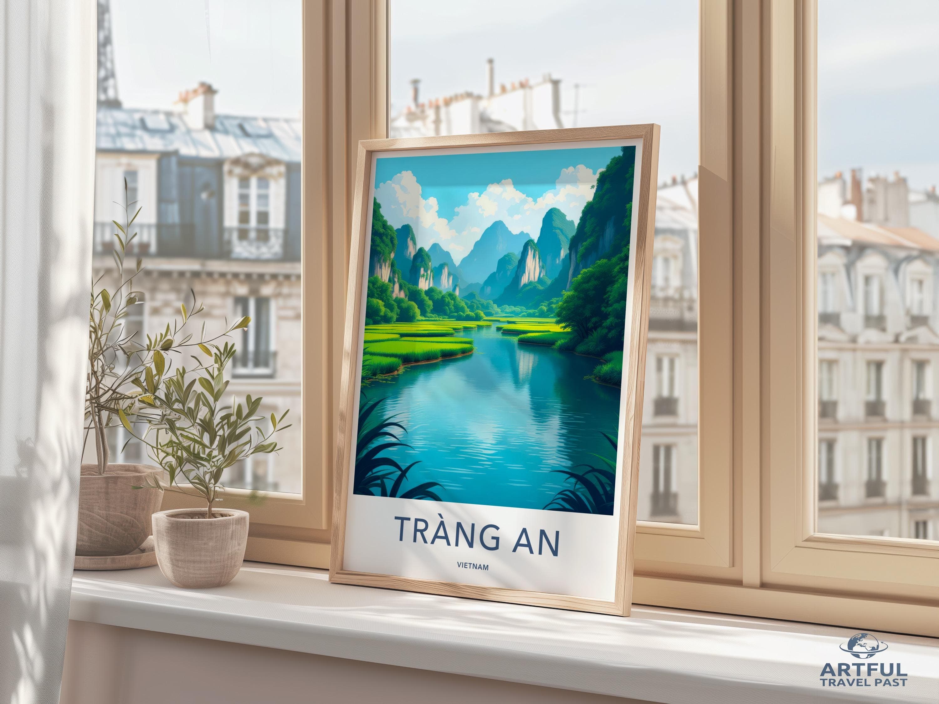 Tràng An Poster - Vietnam Wall Art