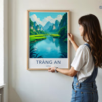 Tràng An Poster - Vietnam Wall Art