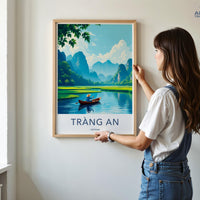 Trang An Poster - Vietnam Wall Art