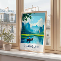 Trang An Poster - Vietnam Wall Art