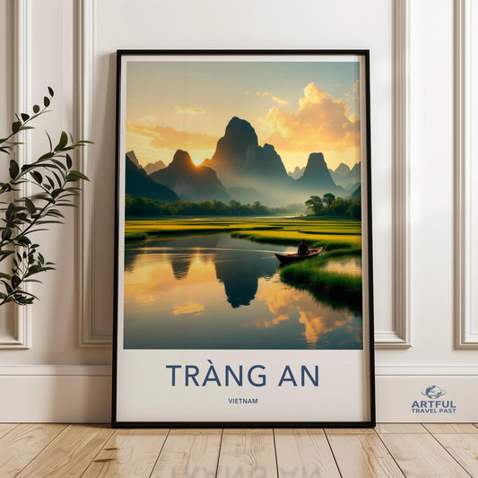 Tràng An Poster - Vietnam Wall Art
