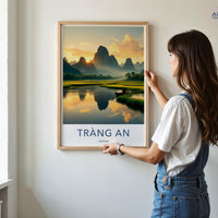 Tràng An Poster - Vietnam Wall Art