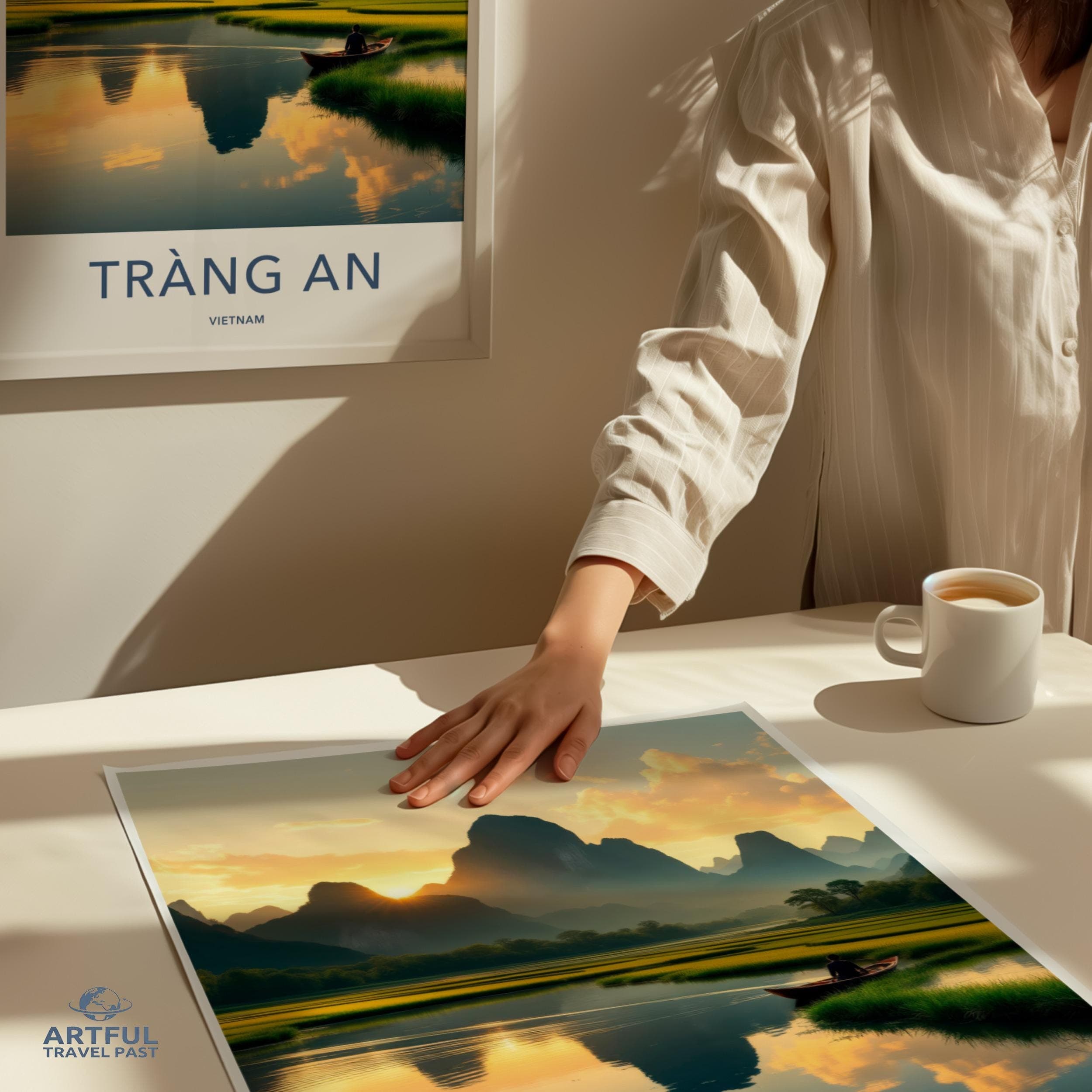Tràng An Poster - Vietnam Wall Art