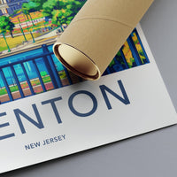 Trenton Poster - New Jersey Wall Art