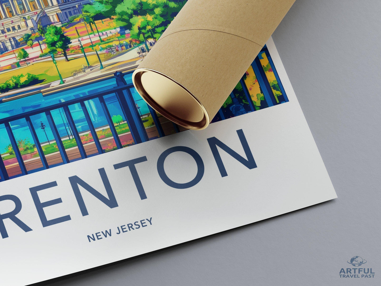 Trenton Poster - New Jersey Wall Art