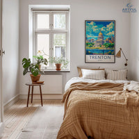 Trenton Poster - New Jersey Wall Art