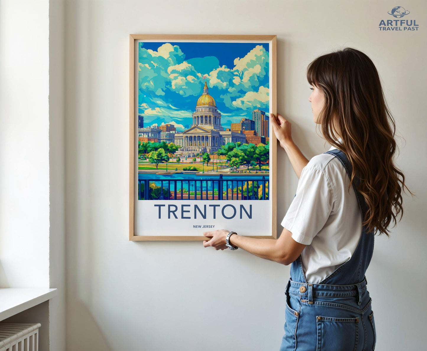 Trenton Poster - New Jersey Wall Art
