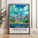 Trenton Poster - New Jersey Wall Art