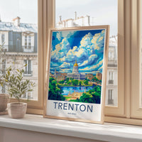 Trenton Poster - New Jersey Wall Art