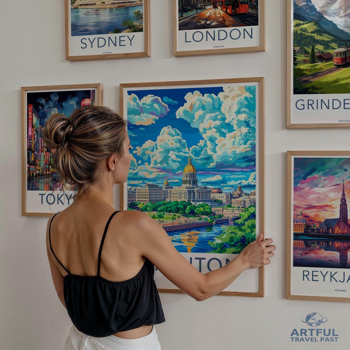 Trenton Poster | New Jersey Wall Art | America Decor