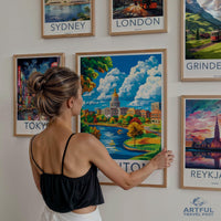 Trenton Poster | New Jersey Wall Art | America Decor