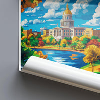 Trenton Poster | New Jersey Wall Art | America Decor