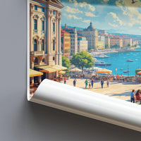 Trieste poster - Italy wall art
