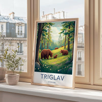 Triglav National Park Poster