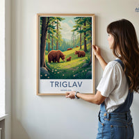 Triglav National Park Poster