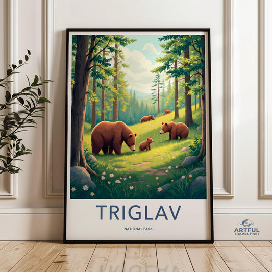Triglav National Park Poster