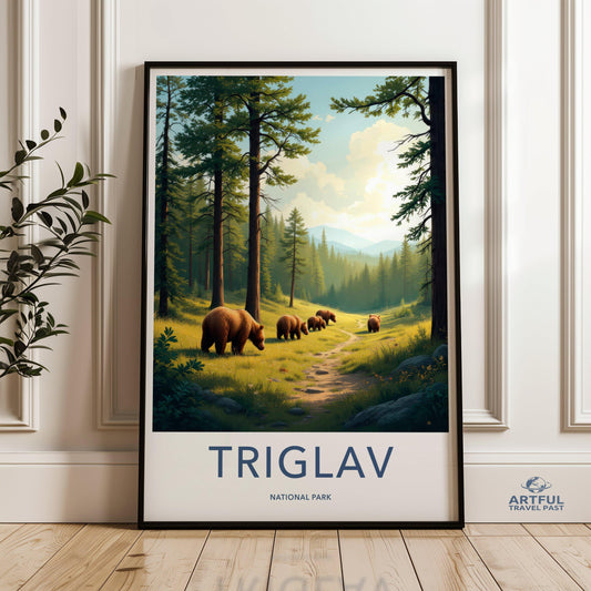 Triglav National Park Poster