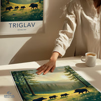 Triglav National Park Poster