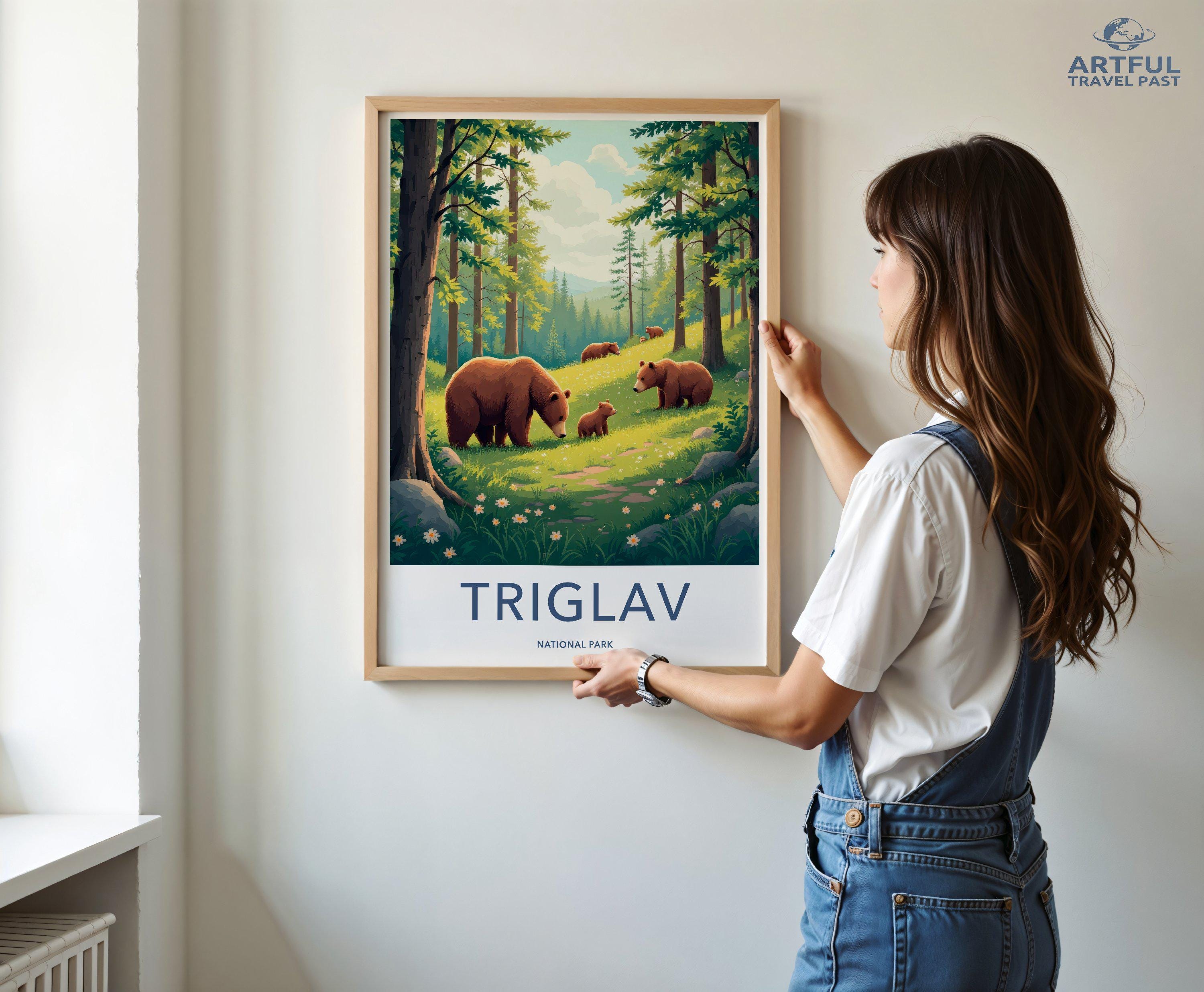 Triglav National Park Poster | Slovenia Wall Art