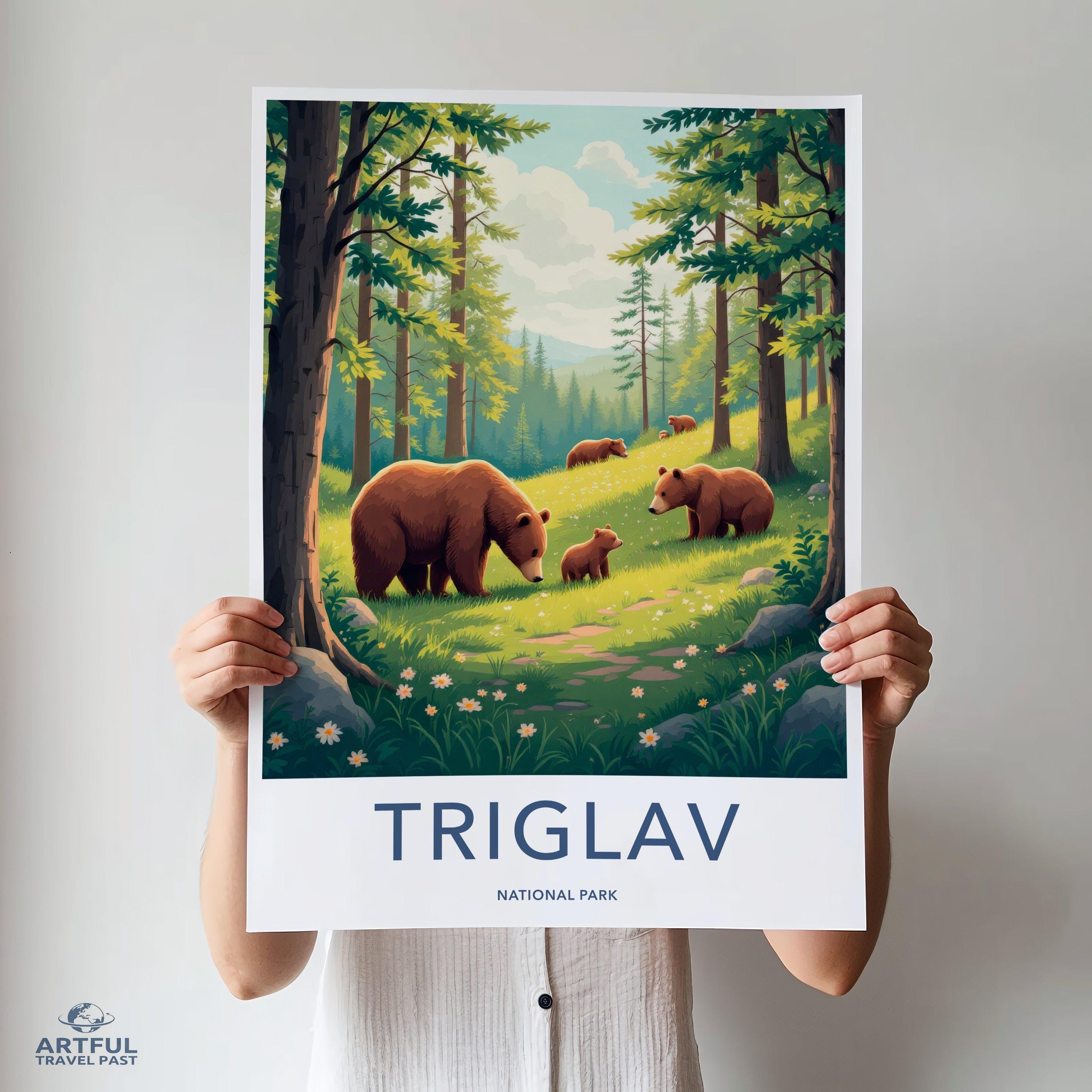 Triglav National Park Poster | Slovenia Wall Art