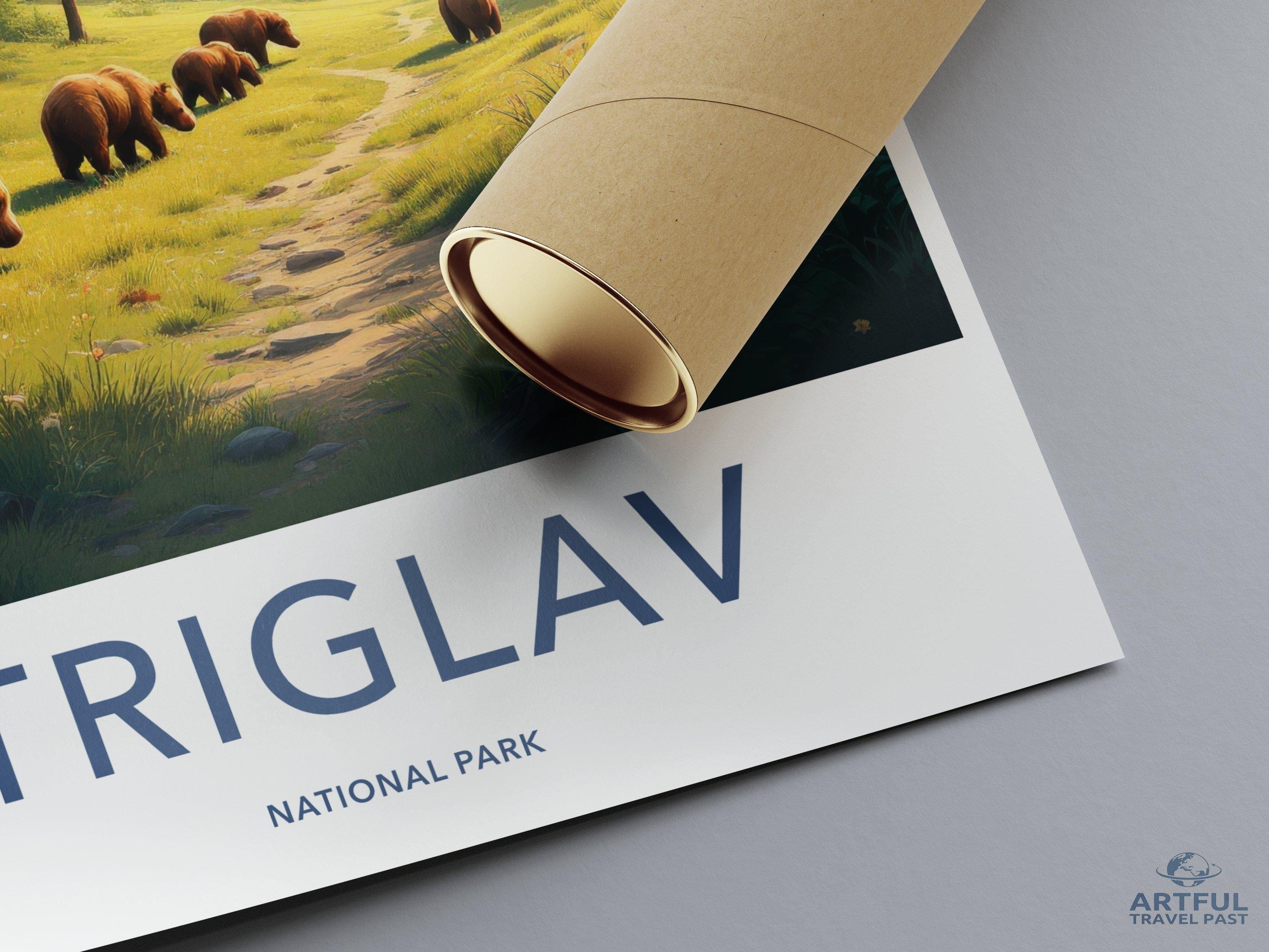 Triglav National Park Poster | Slovenia Wall Art