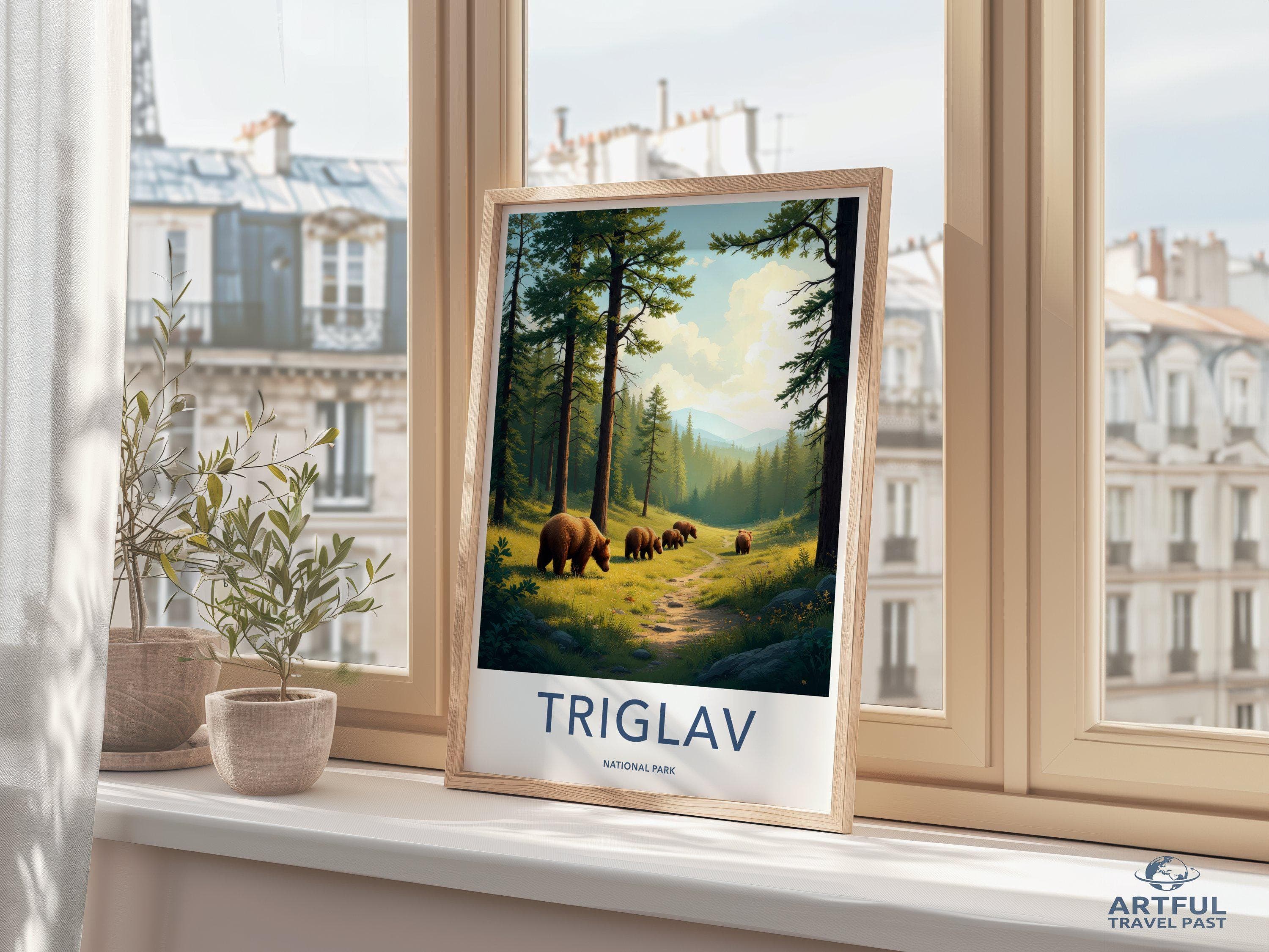 Triglav National Park Poster | Slovenia Wall Art