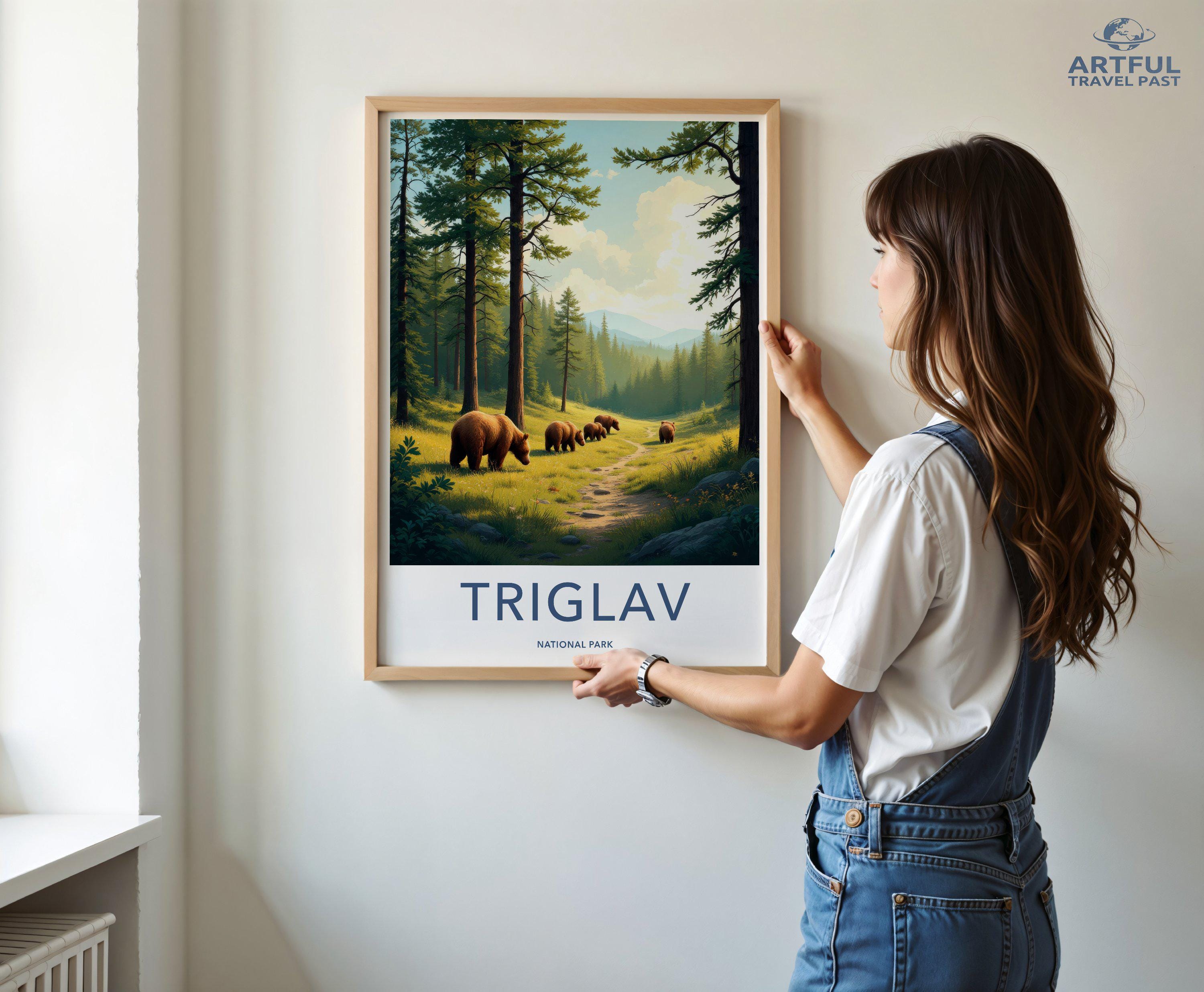 Triglav National Park Poster | Slovenia Wall Art