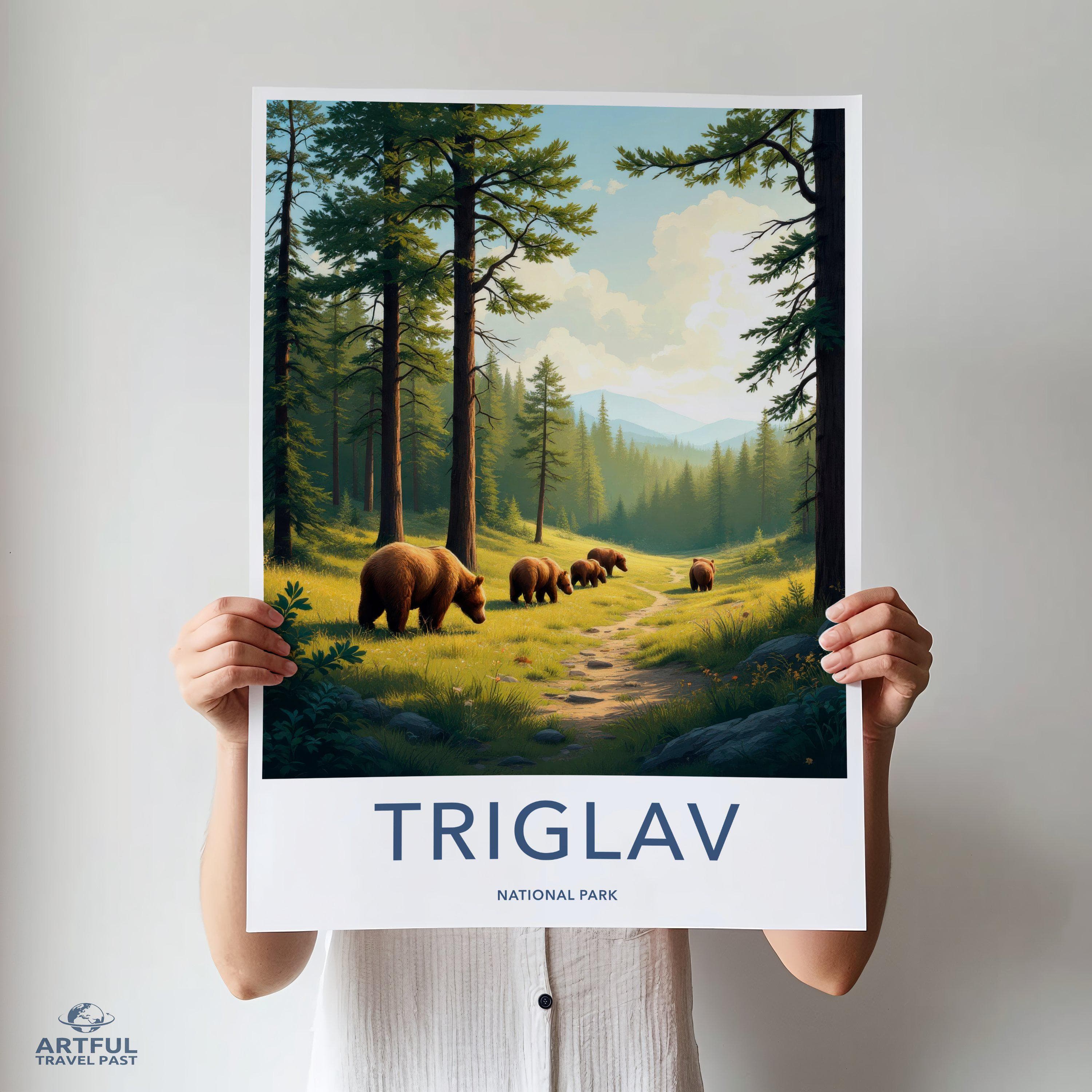 Triglav National Park Poster | Slovenia Wall Art