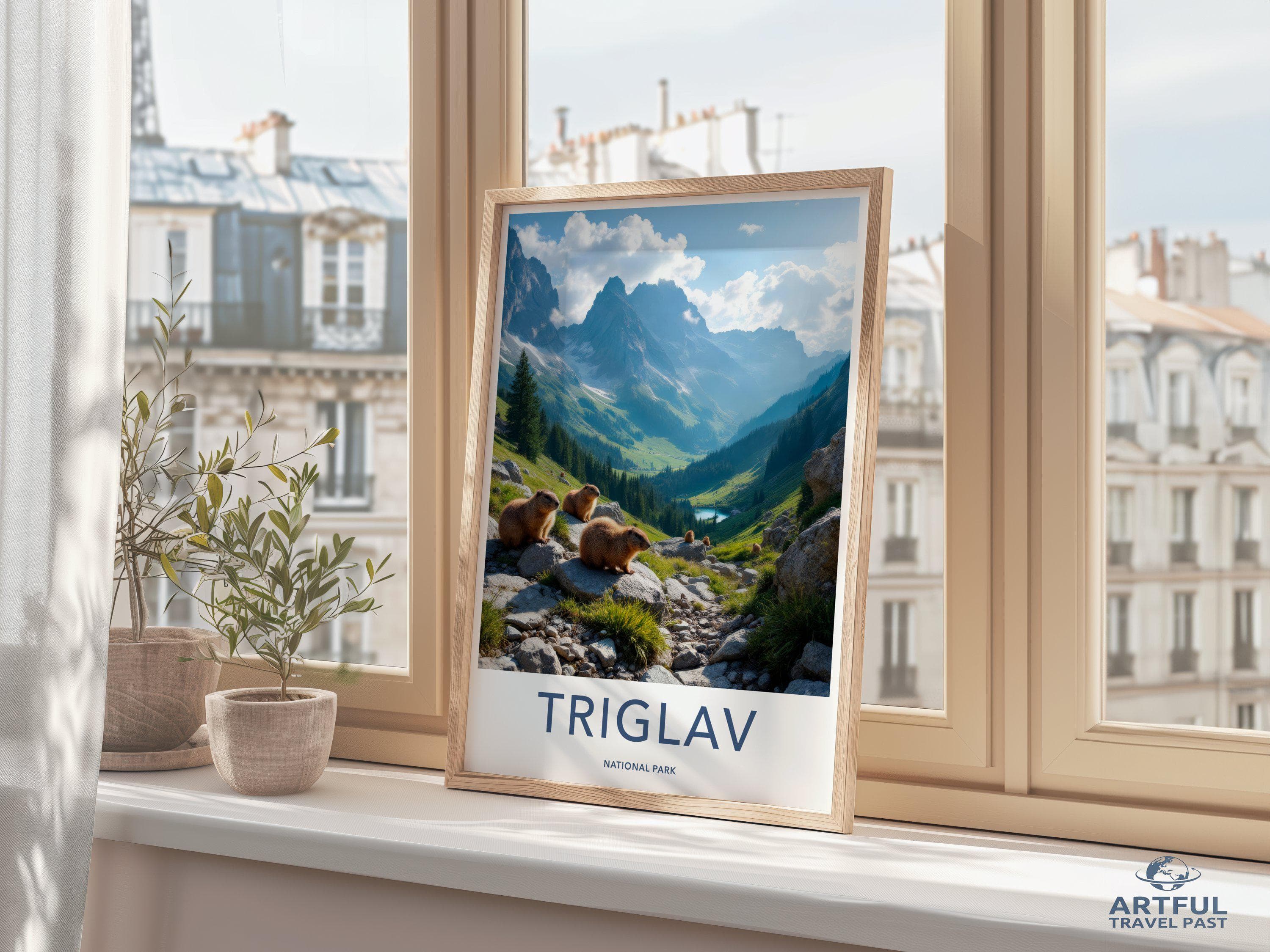 Triglav National Park Poster | Slovenia Wall Art