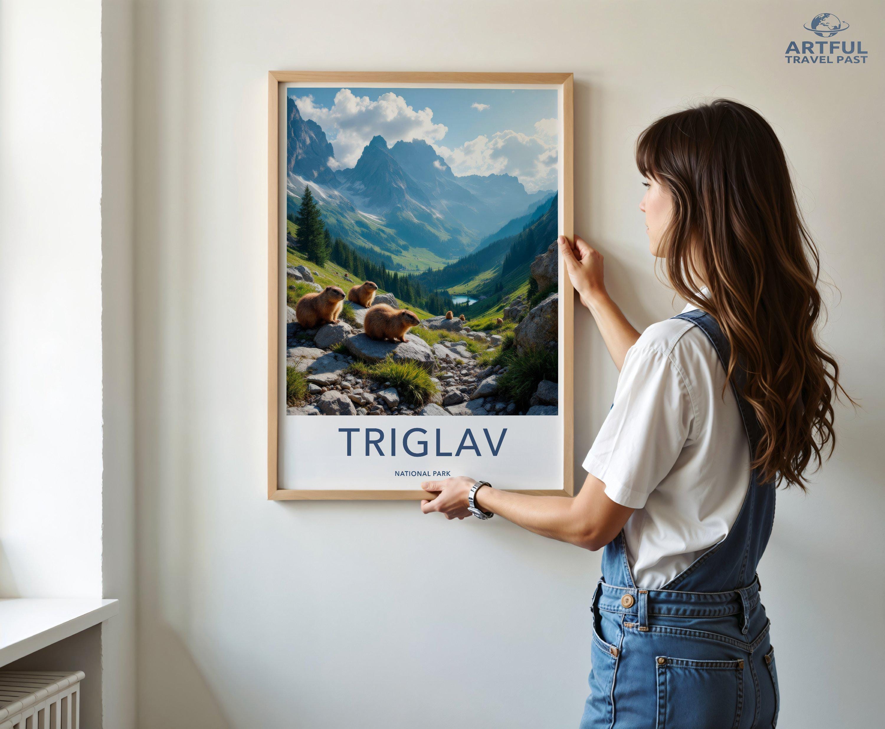 Triglav National Park Poster | Slovenia Wall Art