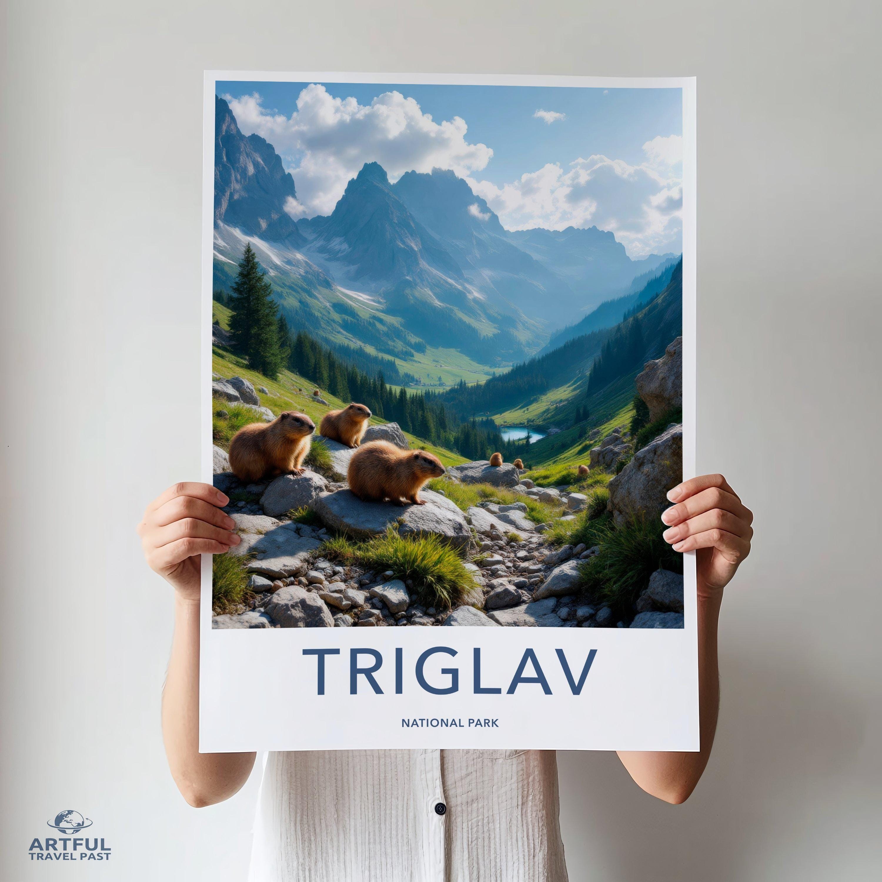 Triglav National Park Poster | Slovenia Wall Art