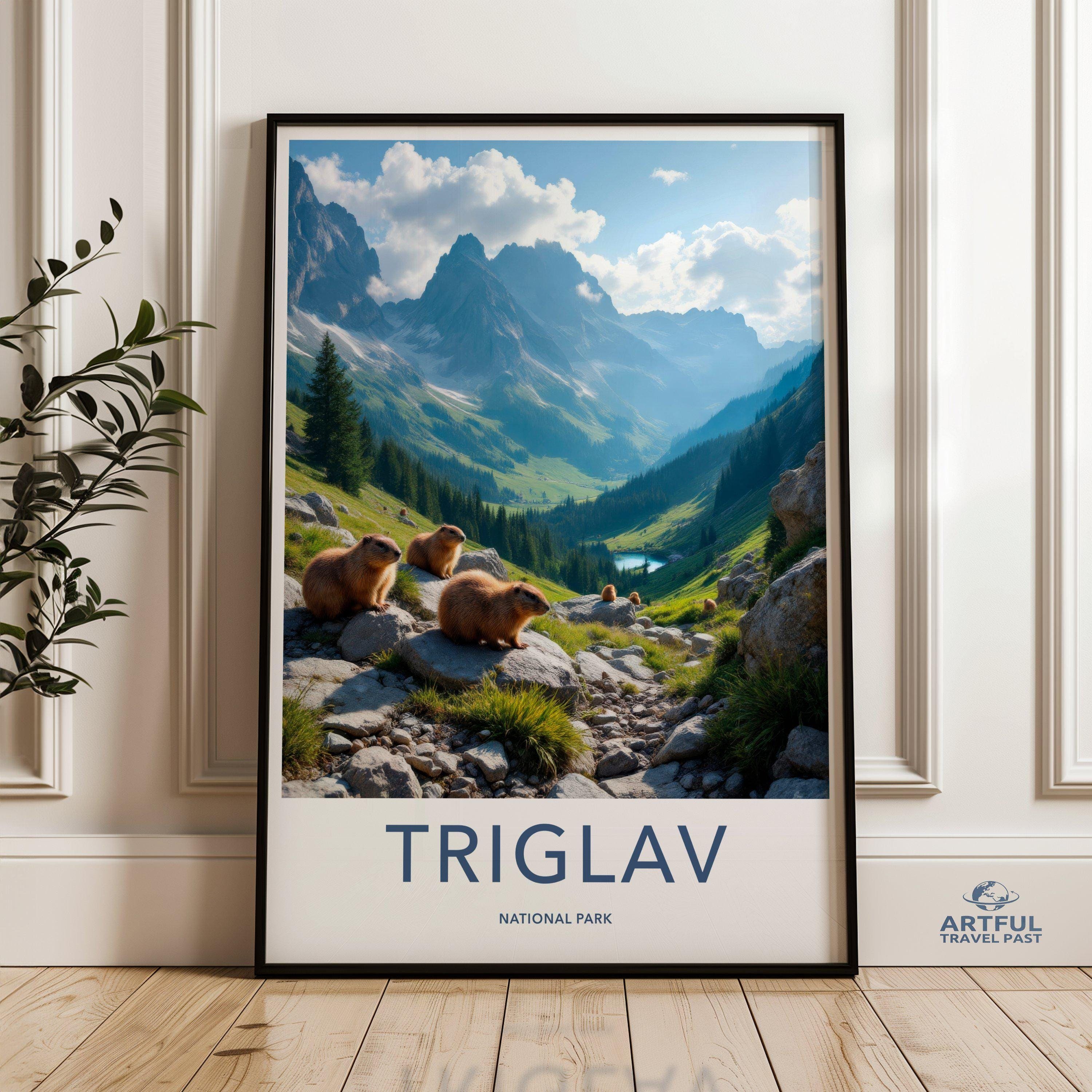 Triglav National Park Poster | Slovenia Wall Art