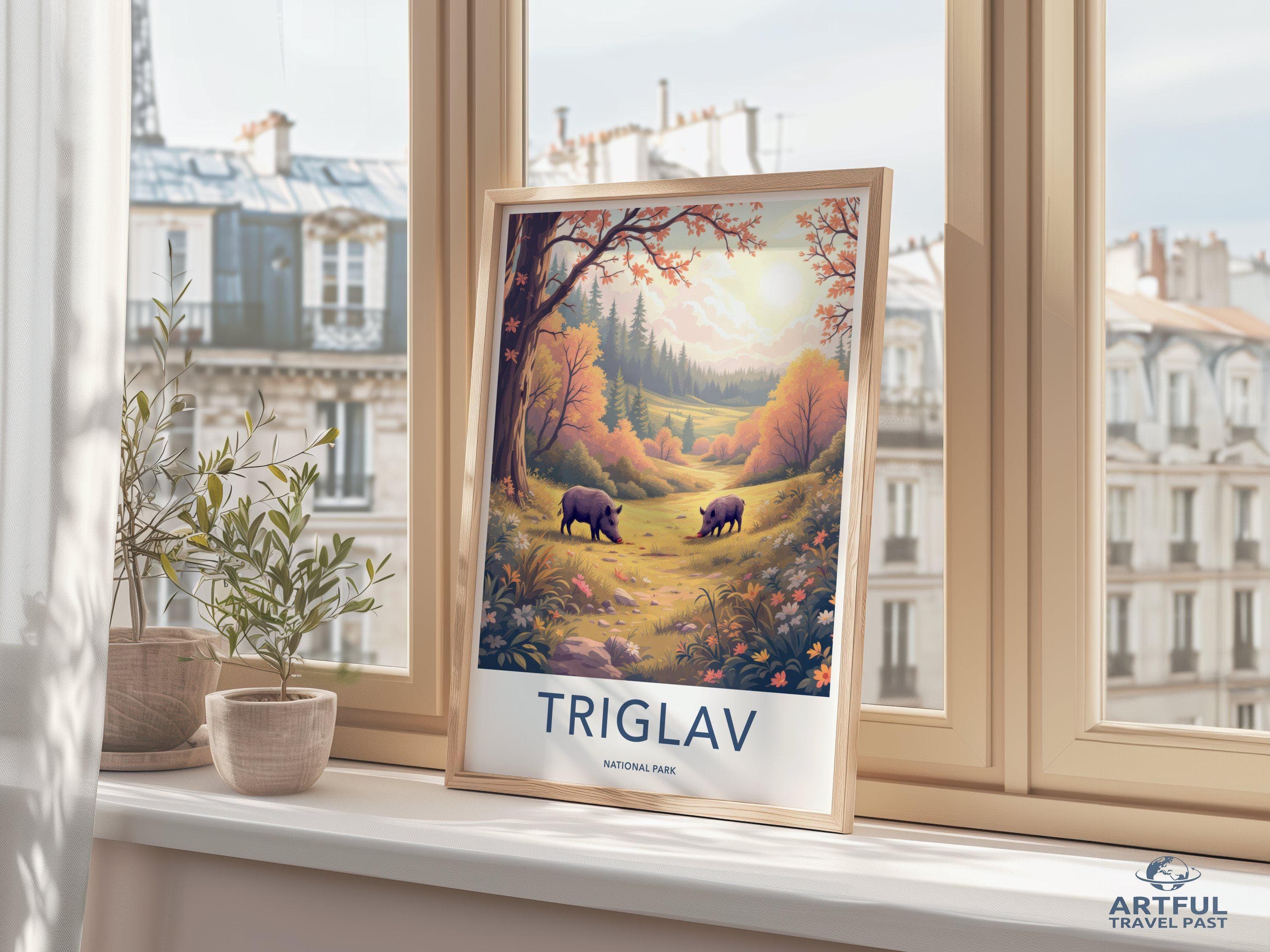 Triglav National Park Poster | Slovenia Wall Art