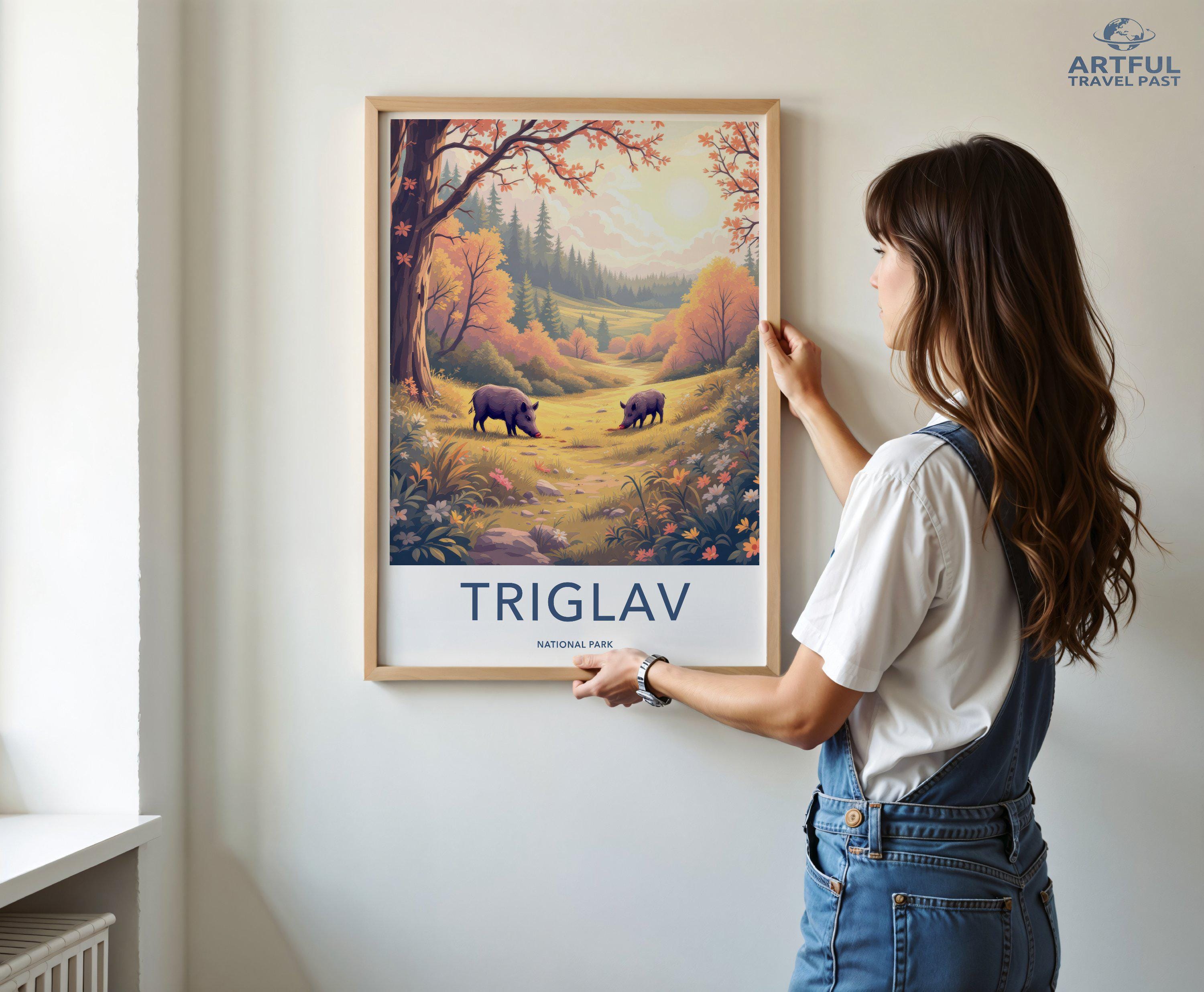 Triglav National Park Poster | Slovenia Wall Art