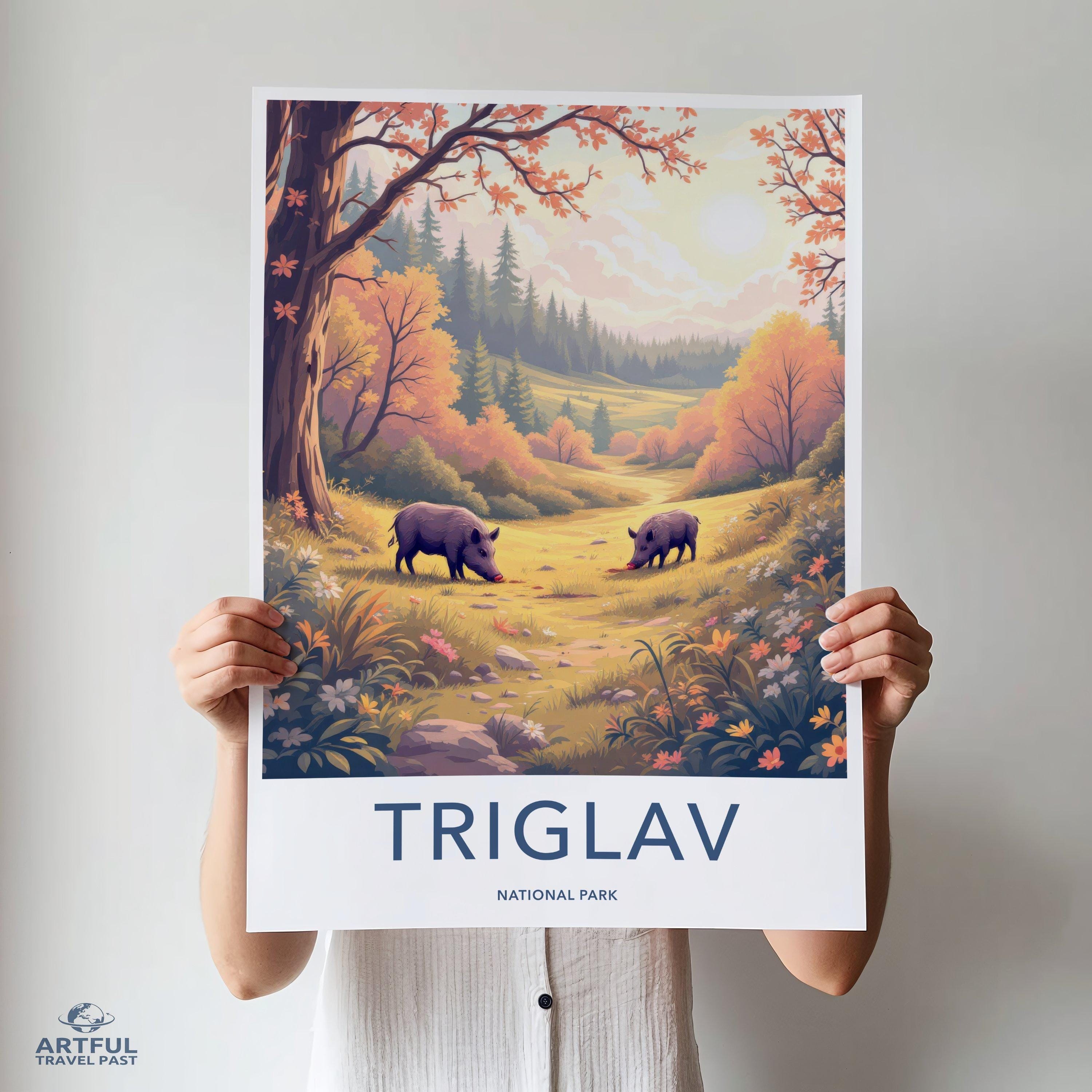 Triglav National Park Poster | Slovenia Wall Art