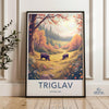 Triglav National Park Poster | Slovenia Wall Art