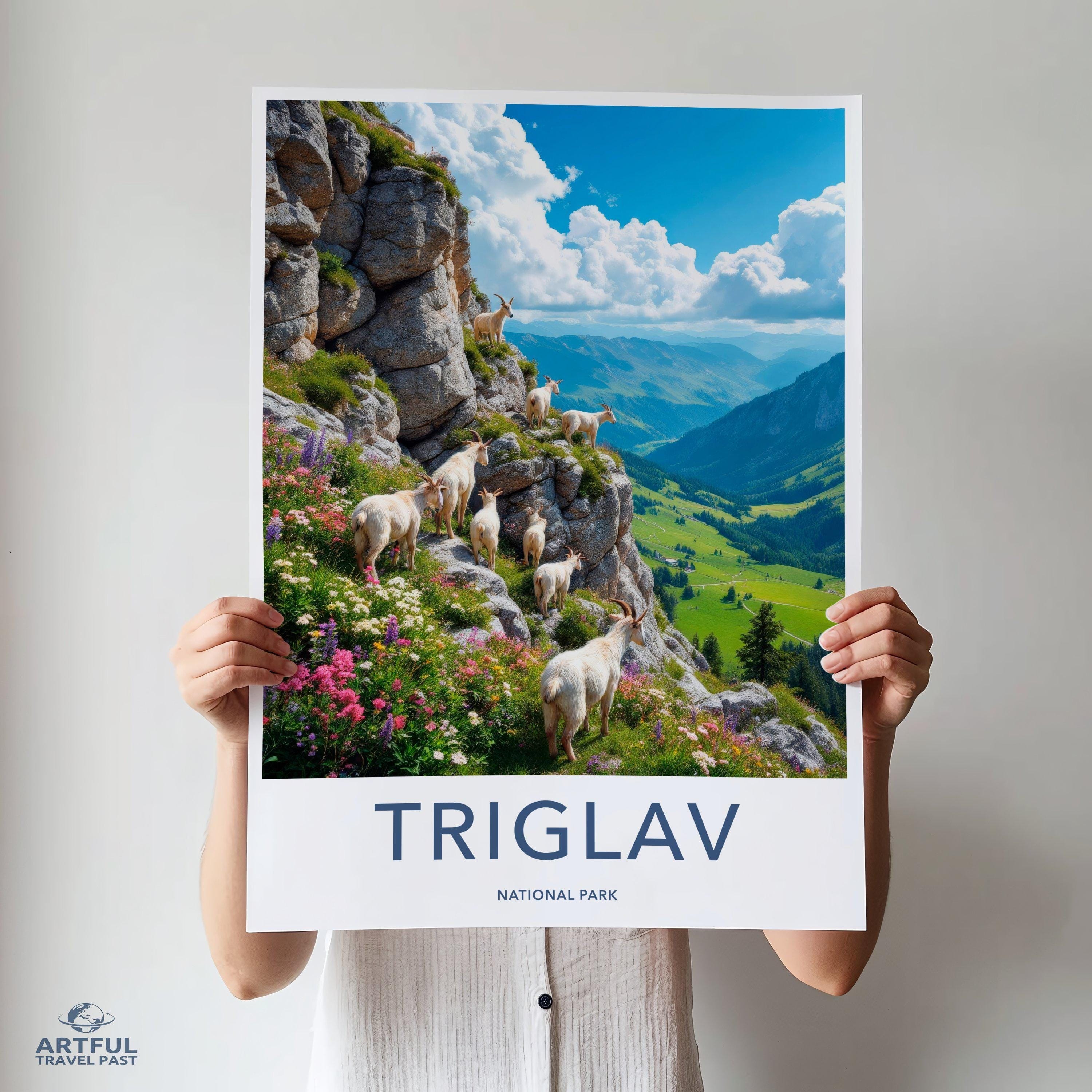 Triglav National Park Poster | Slovenia Wall Art