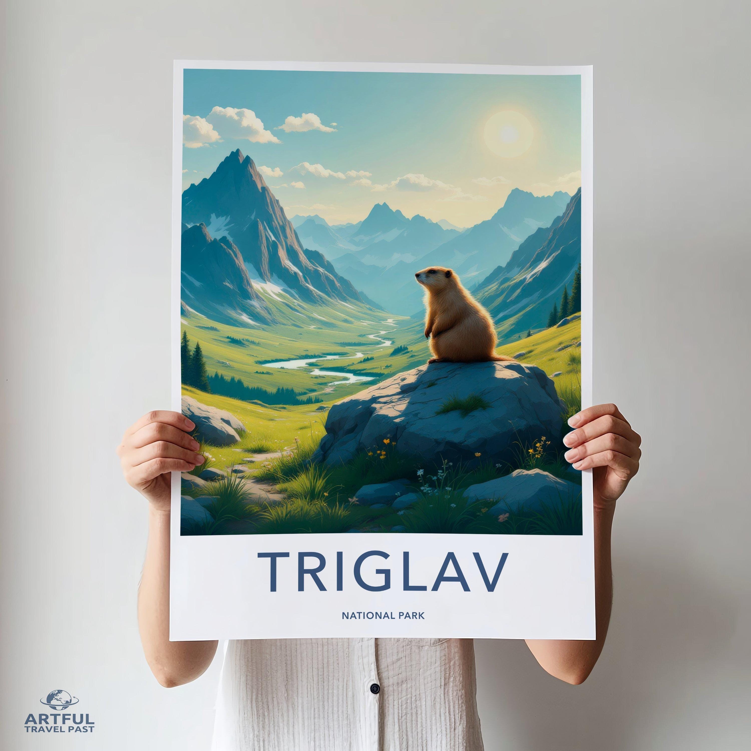 Triglav National Park Poster | Slovenia Wall Art