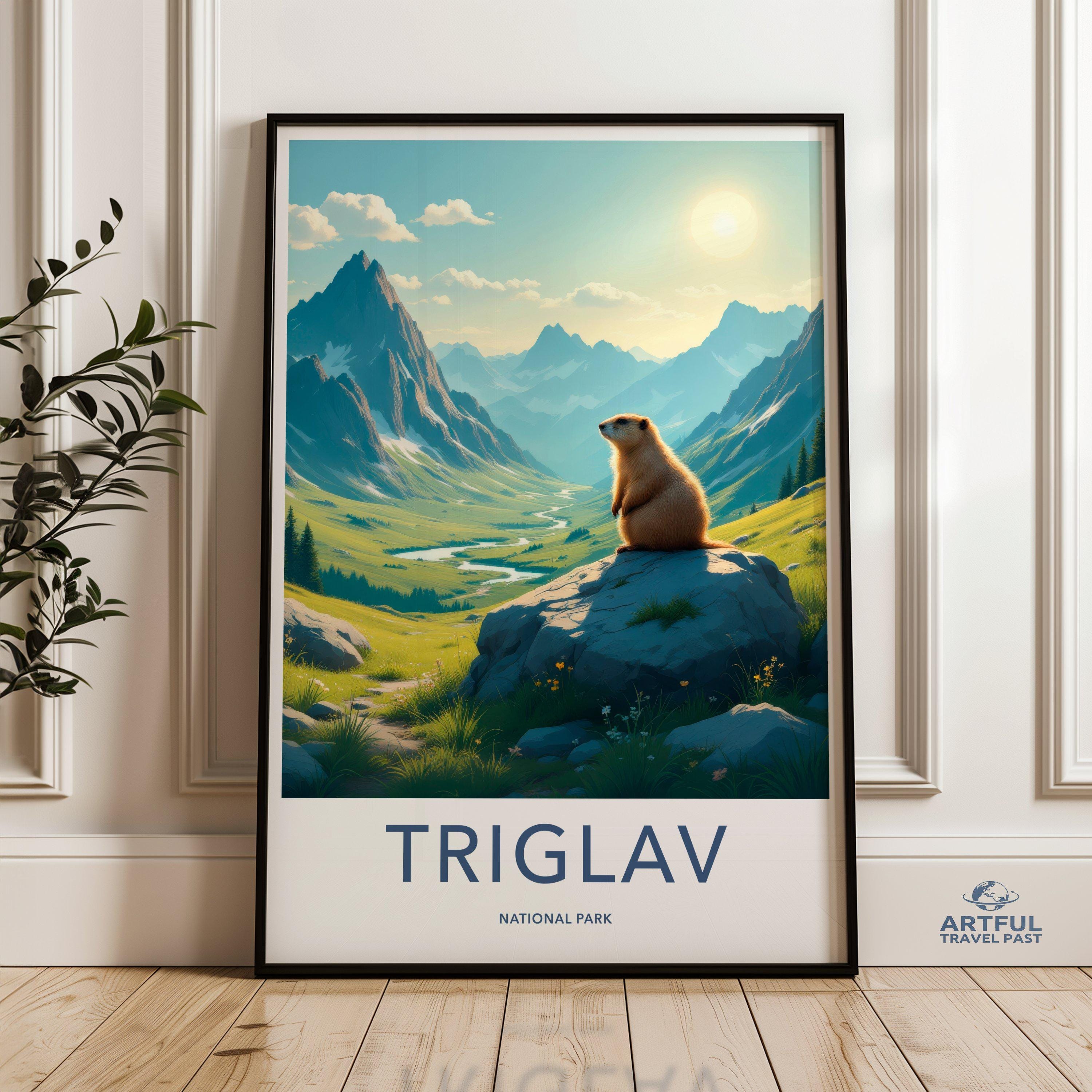 Triglav National Park Poster | Slovenia Wall Art