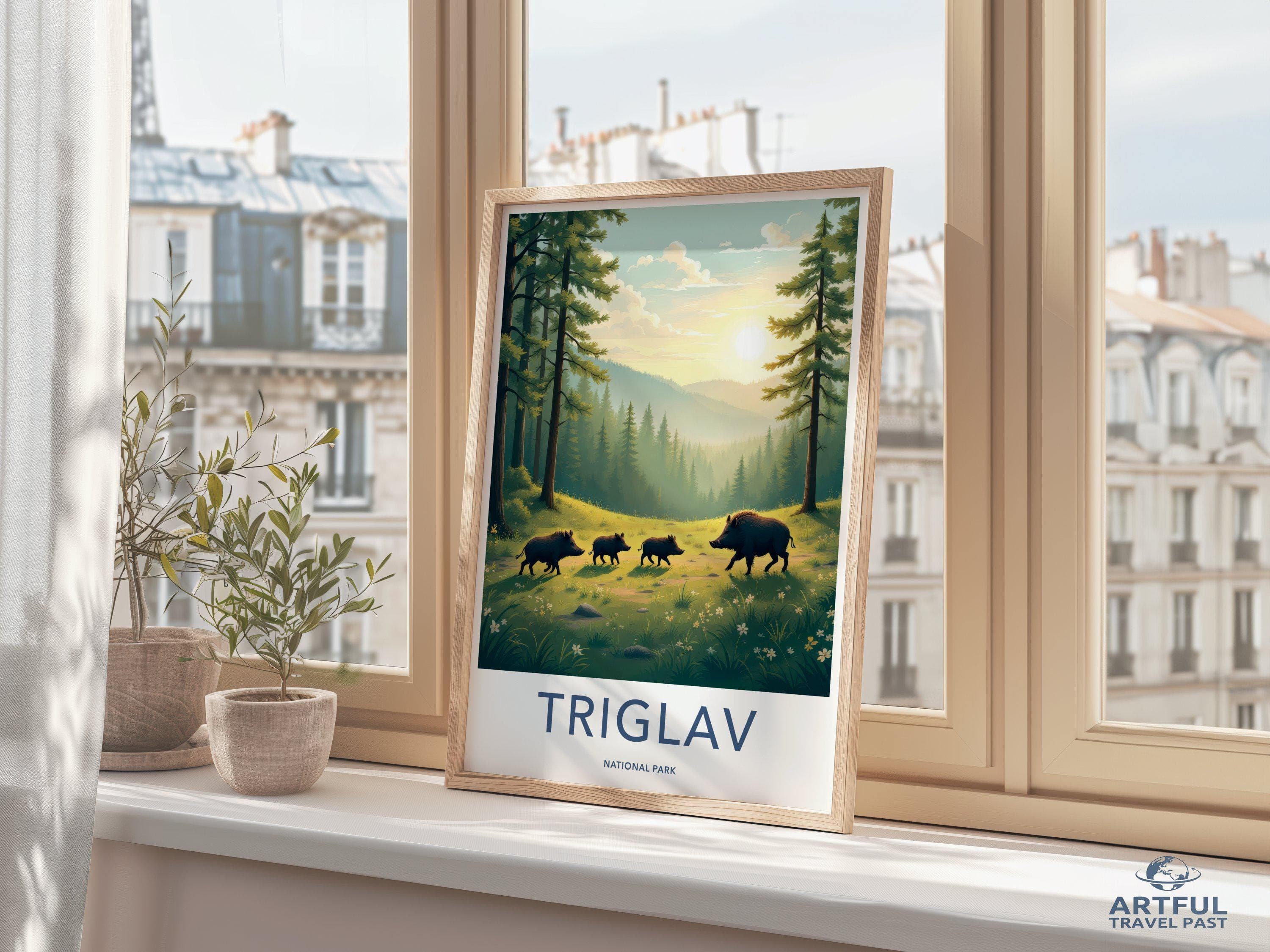 Triglav National Park Poster | Slovenia Wall Art