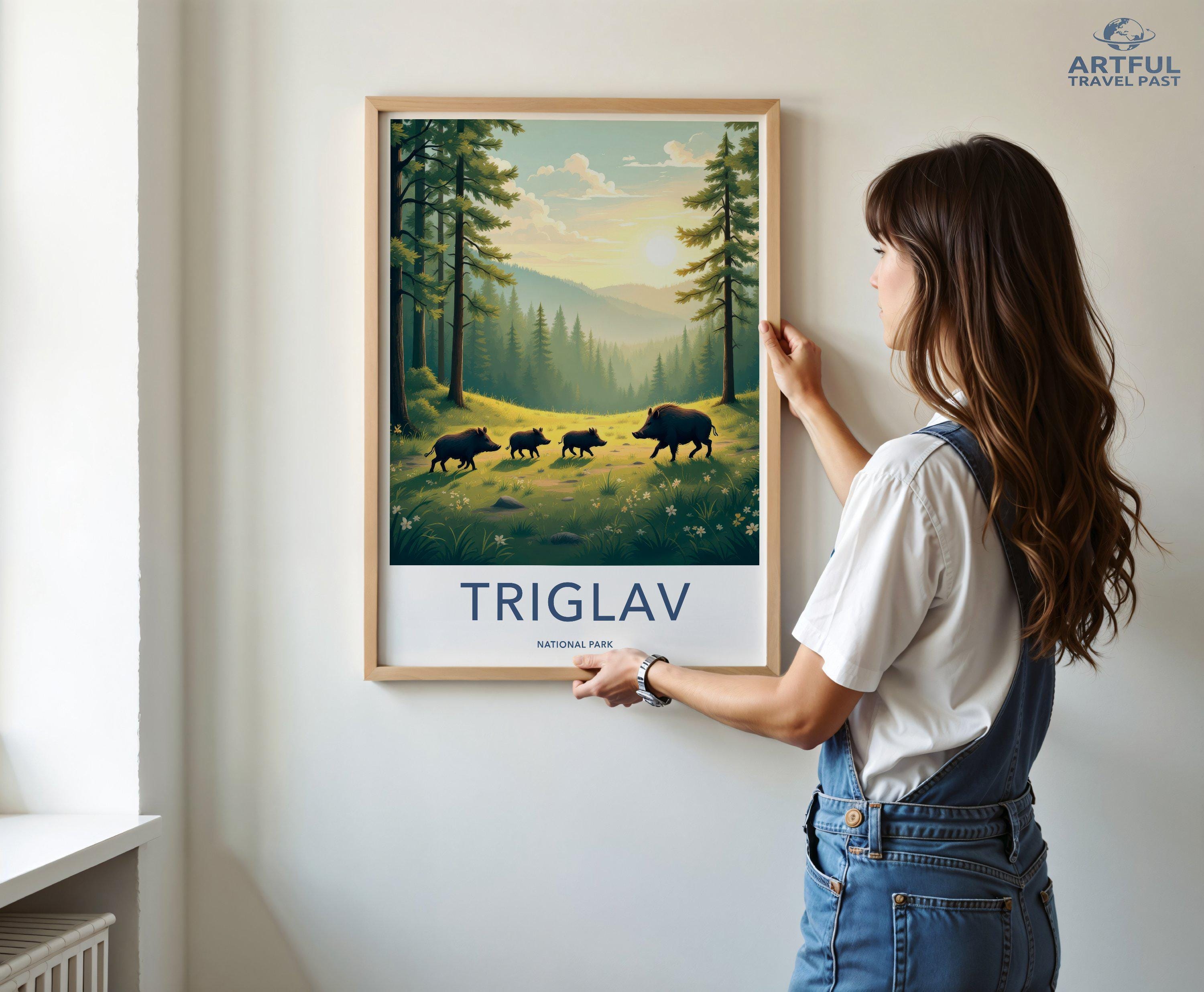 Triglav National Park Poster | Slovenia Wall Art