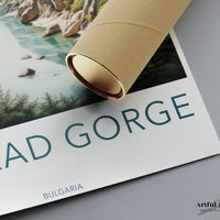 Trigrad Gorge Poster | Bulgaria Wall Art | Eastern Europe Decor